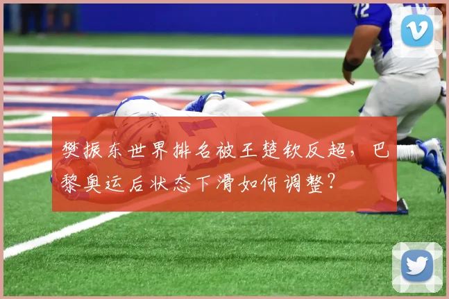 樊振东世界排名被王楚钦反超，巴黎奥运后状态下滑如何调整？